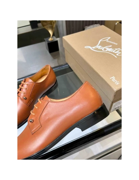 Christian Louboutin leather shoes 021,Oxfords,Christian Louboutin Sneakers,Luxury Shoes