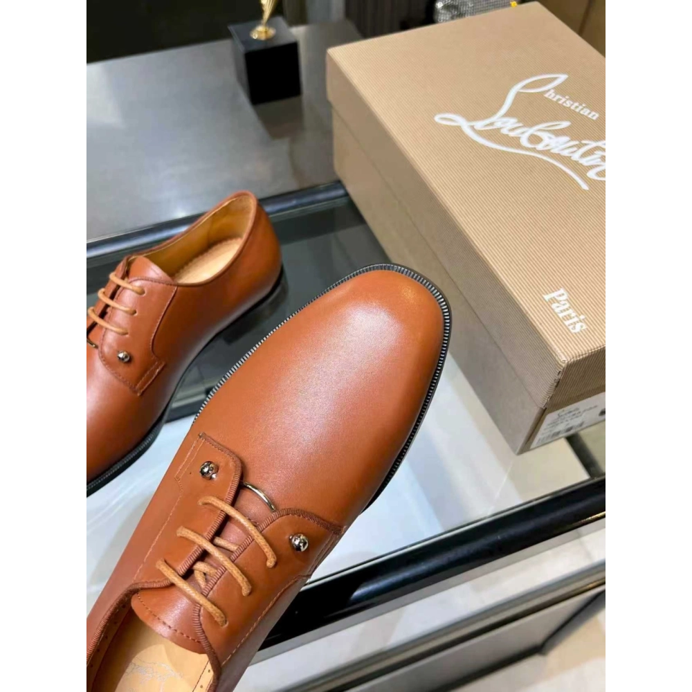 Christian Louboutin leather shoes 021,Oxfords,Christian Louboutin Sneakers,Luxury Shoes