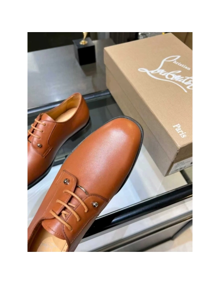 Christian Louboutin leather shoes 021,Oxfords,Christian Louboutin Sneakers,Luxury Shoes