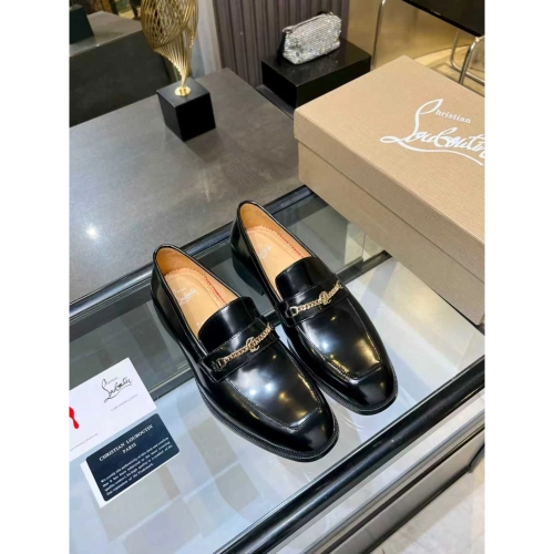 Christian Louboutin leather shoes 022,Oxfords,Christian Louboutin Sneakers,Luxury Shoes