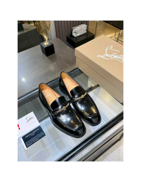 Christian Louboutin leather shoes 022,Oxfords,Christian Louboutin Sneakers,Luxury Shoes