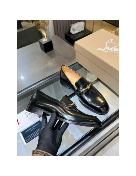 Christian Louboutin leather shoes 022,Oxfords,Christian Louboutin Sneakers,Luxury Shoes
