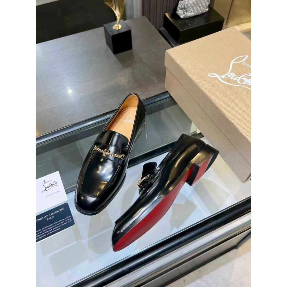 Christian Louboutin leather shoes 022,Oxfords,Christian Louboutin Sneakers,Luxury Shoes
