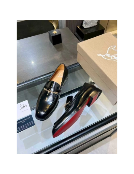 Christian Louboutin leather shoes 022,Oxfords,Christian Louboutin Sneakers,Luxury Shoes