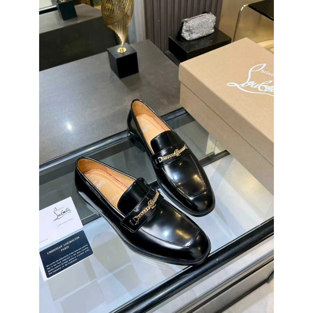 Christian Louboutin leather shoes 022,Oxfords,Christian Louboutin Sneakers,Luxury Shoes