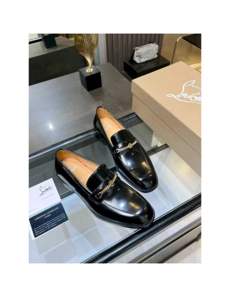 Christian Louboutin leather shoes 022,Oxfords,Christian Louboutin Sneakers,Luxury Shoes