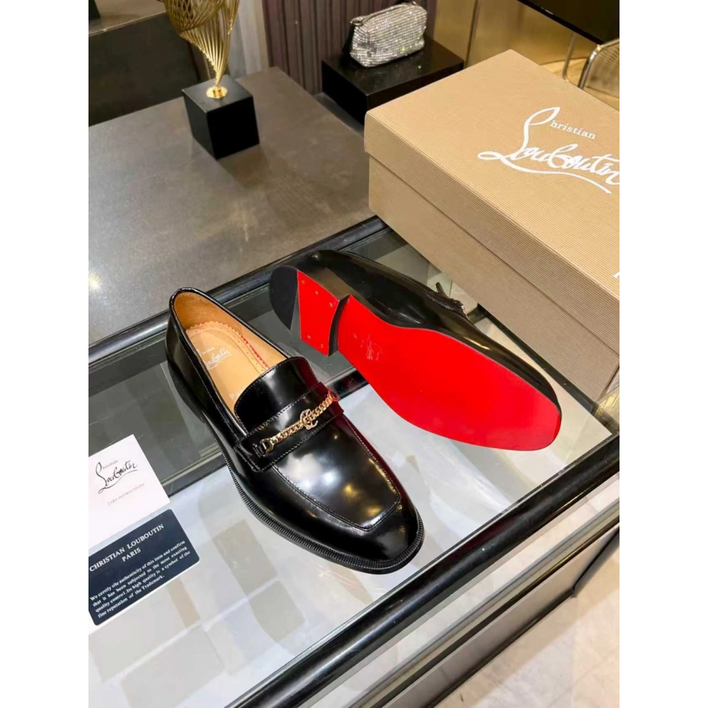 Christian Louboutin leather shoes 022,Oxfords,Christian Louboutin Sneakers,Luxury Shoes