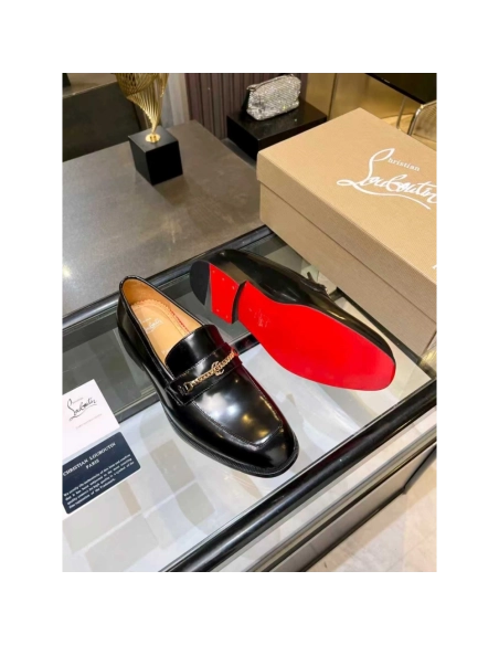 Christian Louboutin leather shoes 022,Oxfords,Christian Louboutin Sneakers,Luxury Shoes