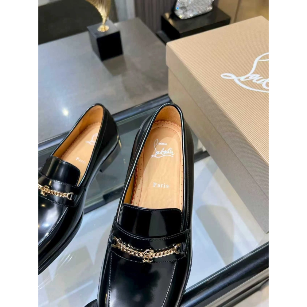 Christian Louboutin leather shoes 022,Oxfords,Christian Louboutin Sneakers,Luxury Shoes
