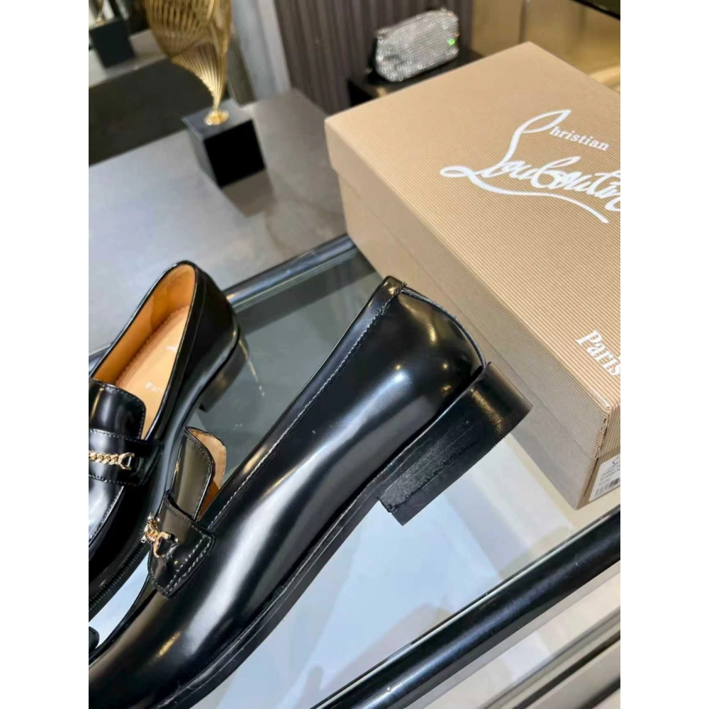 Christian Louboutin leather shoes 022,Oxfords,Christian Louboutin Sneakers,Luxury Shoes