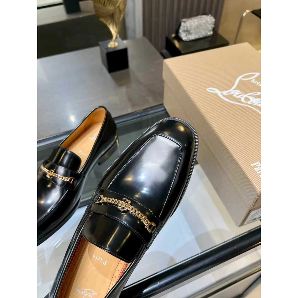 Christian Louboutin leather shoes 022,Oxfords,Christian Louboutin Sneakers,Luxury Shoes
