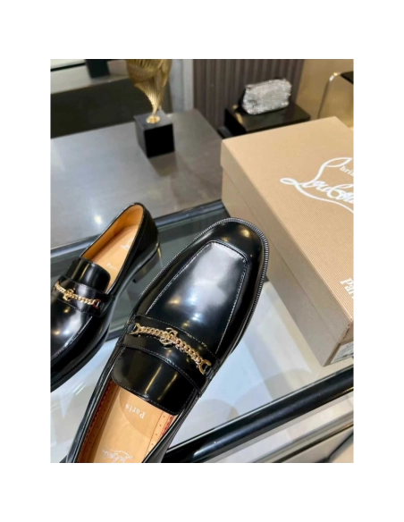 Christian Louboutin leather shoes 022,Oxfords,Christian Louboutin Sneakers,Luxury Shoes