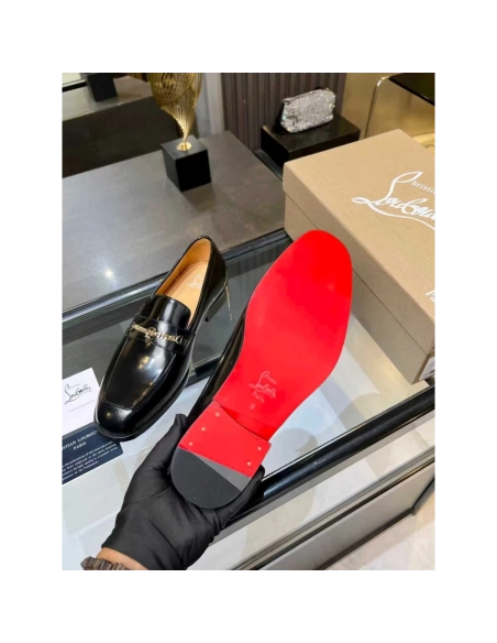 Christian Louboutin leather shoes 022,Oxfords,Christian Louboutin Sneakers,Luxury Shoes