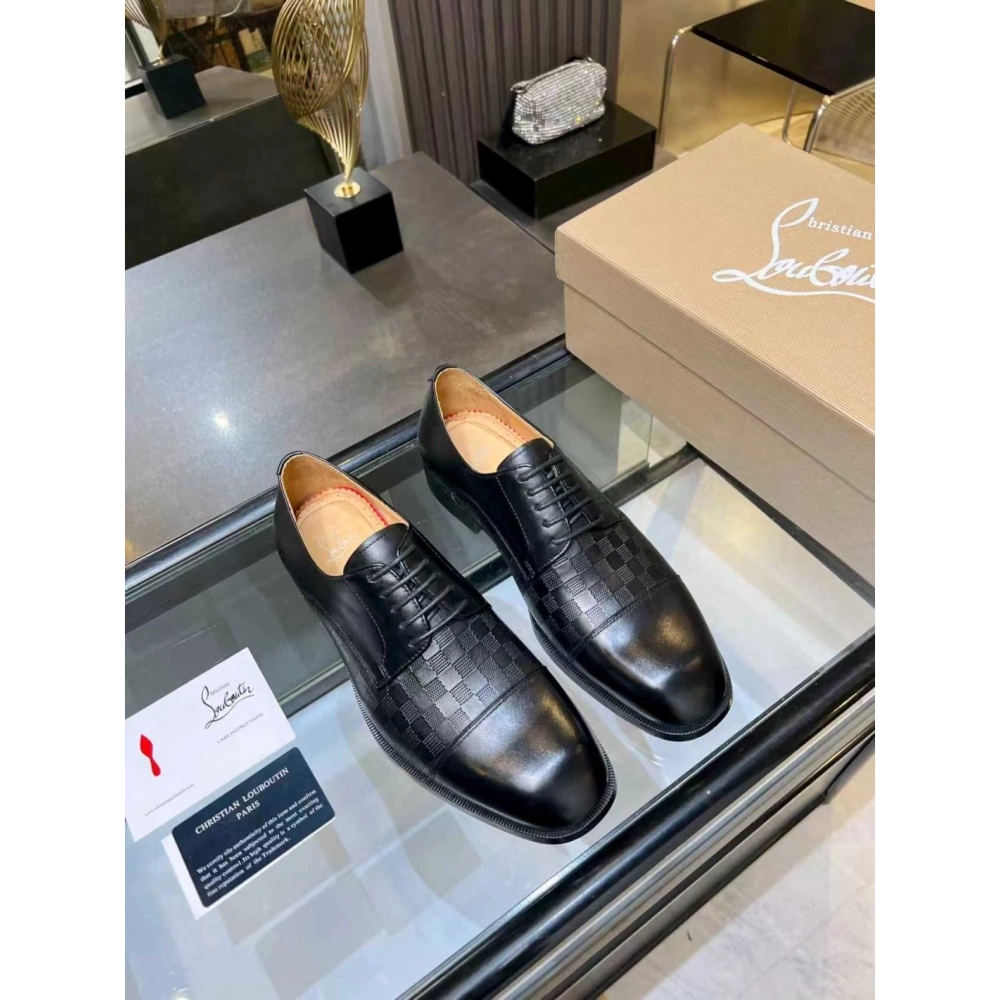 Christian Louboutin leather shoes 023,Oxfords,Christian Louboutin Sneakers,Luxury Shoes