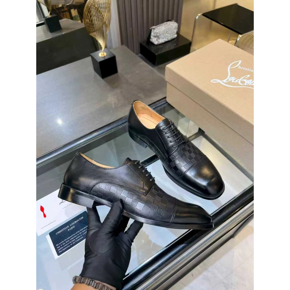 Christian Louboutin leather shoes 023,Oxfords,Christian Louboutin Sneakers,Luxury Shoes