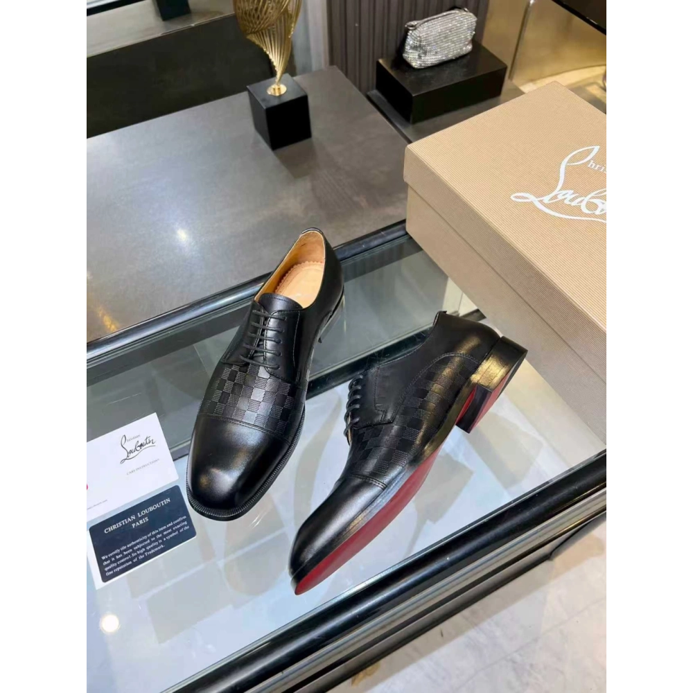 Christian Louboutin leather shoes 023,Oxfords,Christian Louboutin Sneakers,Luxury Shoes