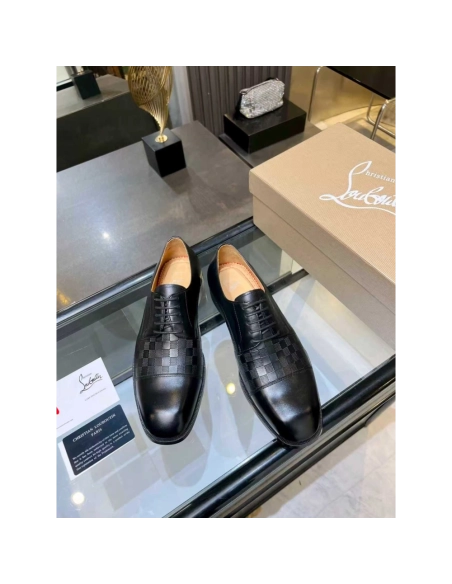 Christian Louboutin leather shoes 023,Oxfords,Christian Louboutin Sneakers,Luxury Shoes