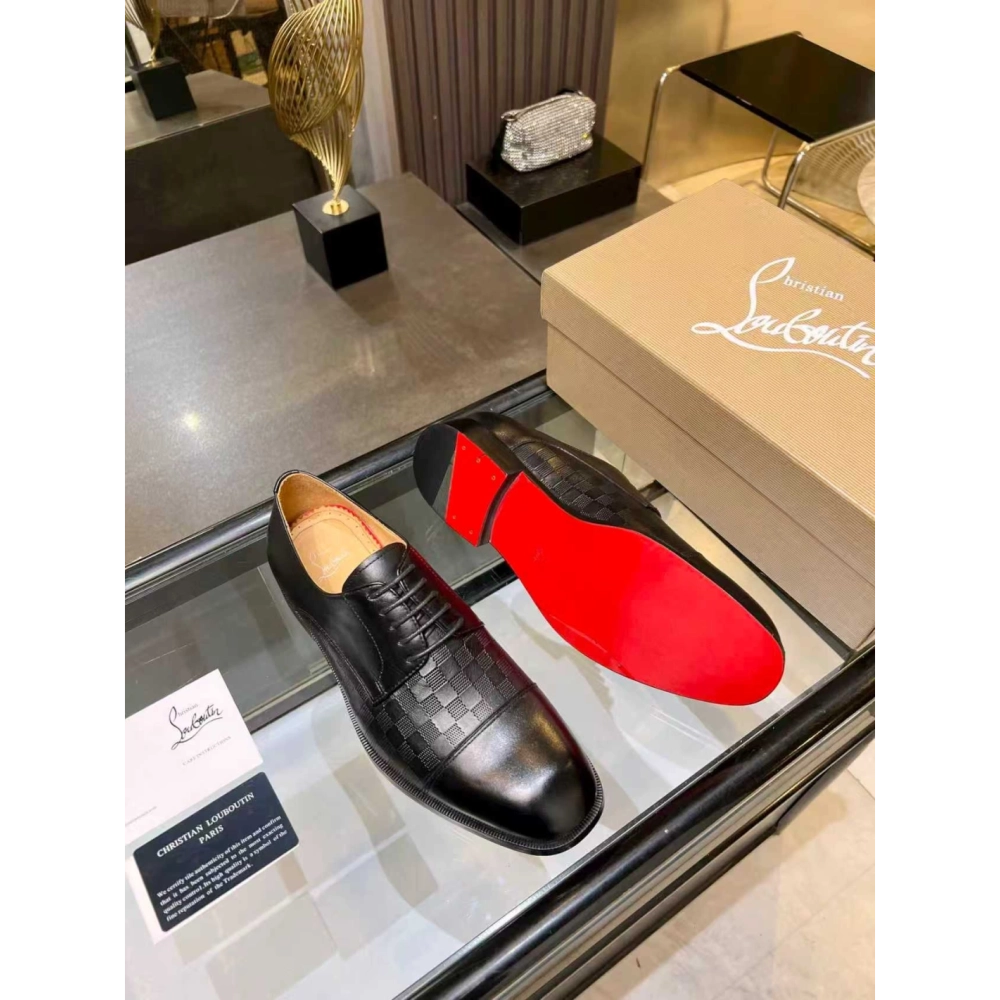 Christian Louboutin leather shoes 023,Oxfords,Christian Louboutin Sneakers,Luxury Shoes