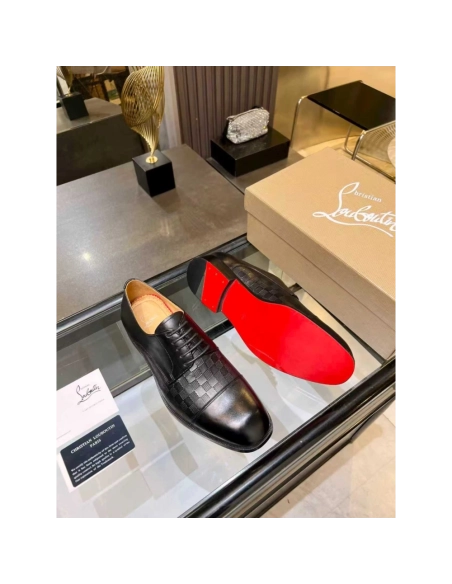 Christian Louboutin leather shoes 023,Oxfords,Christian Louboutin Sneakers,Luxury Shoes
