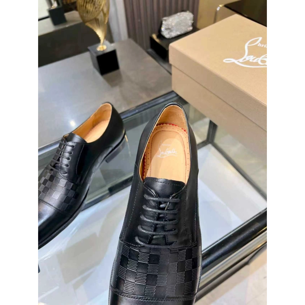 Christian Louboutin leather shoes 023,Oxfords,Christian Louboutin Sneakers,Luxury Shoes
