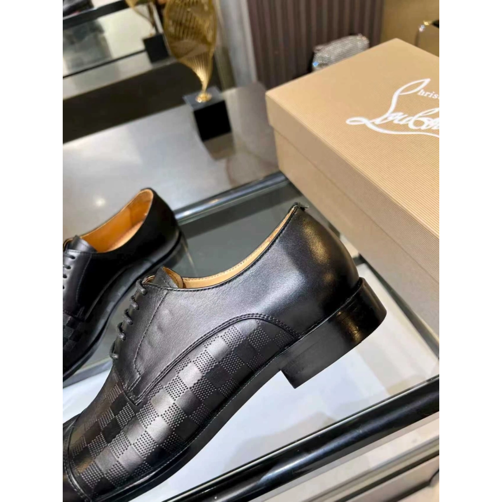 Christian Louboutin leather shoes 023,Oxfords,Christian Louboutin Sneakers,Luxury Shoes