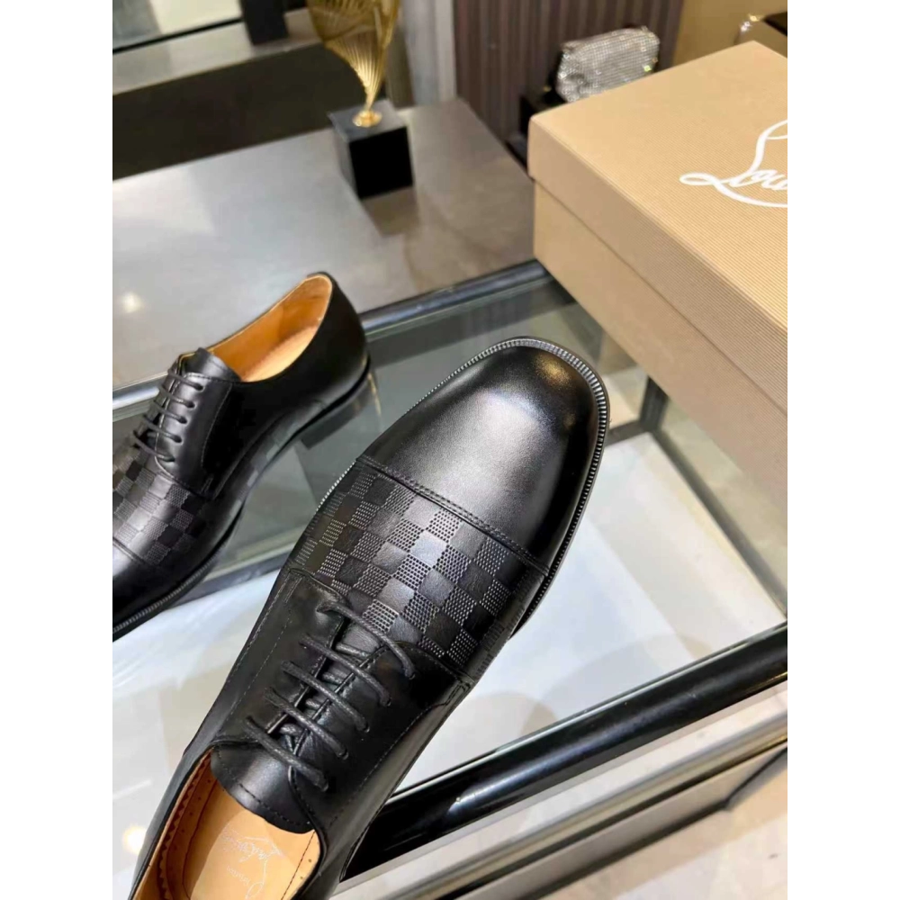 Christian Louboutin leather shoes 023,Oxfords,Christian Louboutin Sneakers,Luxury Shoes