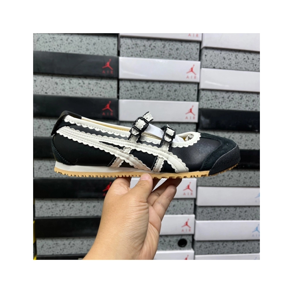 Onitsuka Tiger Mexico 66 TGRS "Black Cream" 1182A678-001 , Premium Vintage Heritage Sneaker , Premium SneakersStreetwe