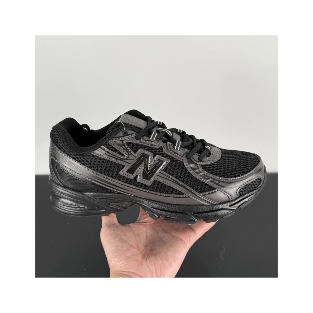 New Balance 740 - 'Triple Black' U740BO2 , Premium SneakersStreetwear , Worldwide Shipping