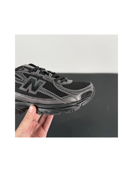 New Balance 740 - 'Triple Black' U740BO2 , Premium SneakersStreetwear , Worldwide Shipping