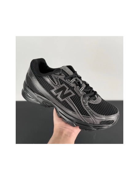 New Balance 740 - 'Triple Black' U740BO2 , Premium SneakersStreetwear , Worldwide Shipping