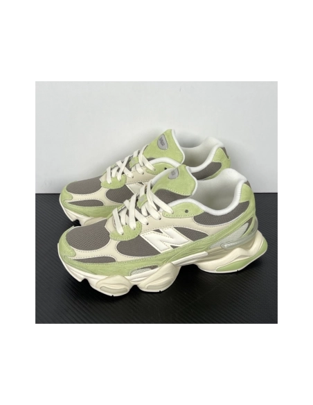 New Balance 9060 in Dry Lime Thunder Brown U906028L , Y2K-Inspired Chunky Lifestyle Sneaker , Premium SneakersStreetwear , World