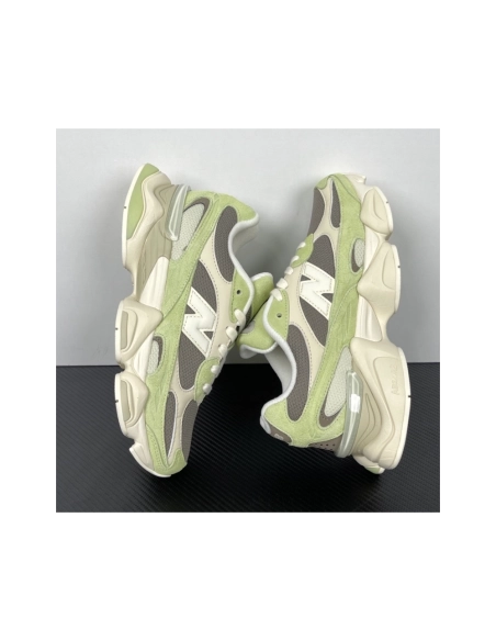 New Balance 9060 in Dry Lime Thunder Brown U906028L , Y2K-Inspired Chunky Lifestyle Sneaker , Premium SneakersStreetwear , World