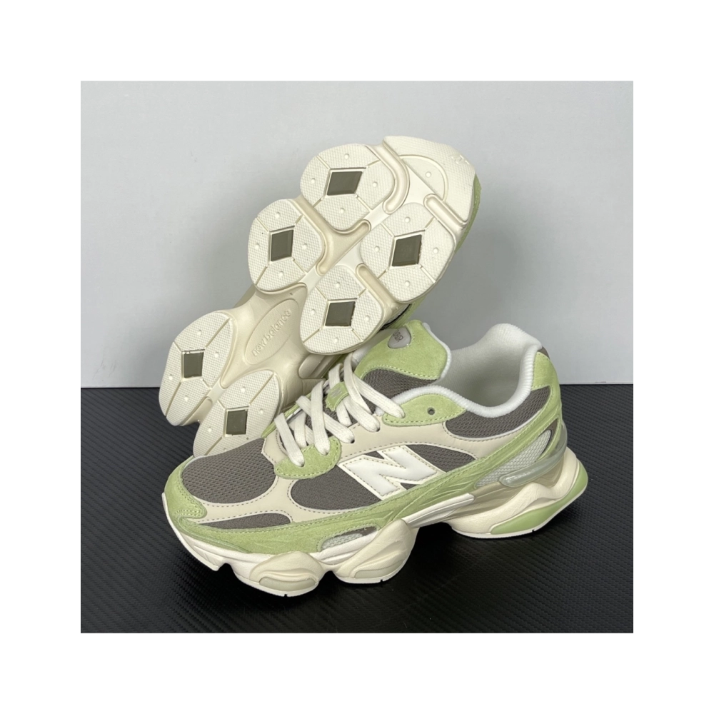New Balance 9060 in Dry Lime Thunder Brown U906028L , Y2K-Inspired Chunky Lifestyle Sneaker , Premium SneakersStreetwear , World