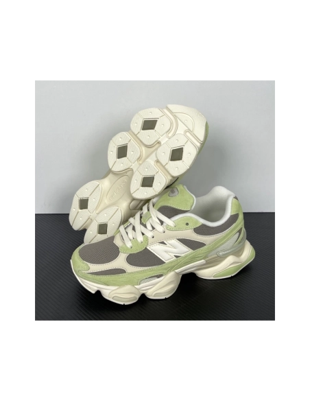 New Balance 9060 in Dry Lime Thunder Brown U906028L , Y2K-Inspired Chunky Lifestyle Sneaker , Premium SneakersStreetwear , World