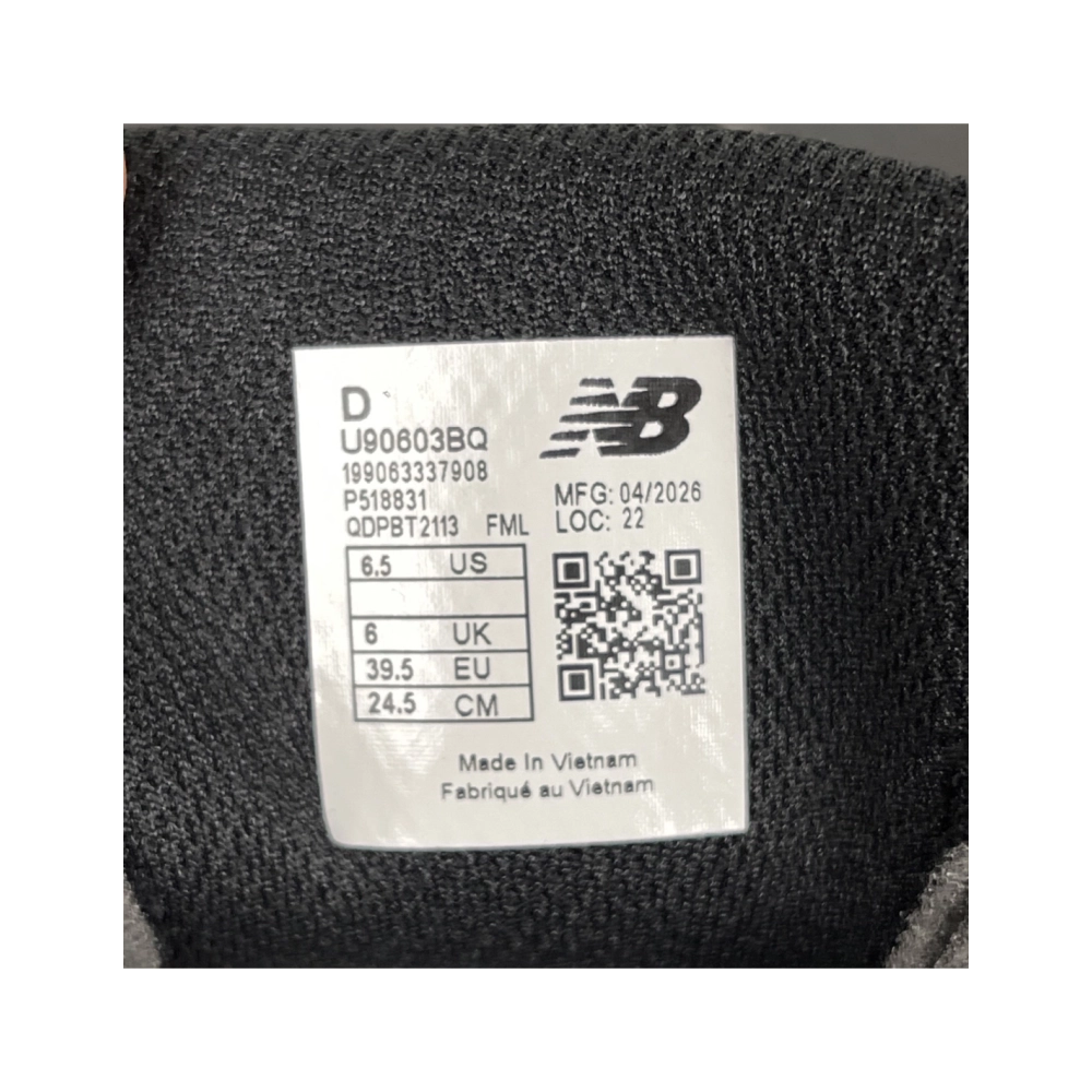 New Balance 9060 in Black U90603BQ , Y2K-Inspired Chunky Lifestyle Sneaker , Premium SneakersStreetwear , Worldwide Shipping