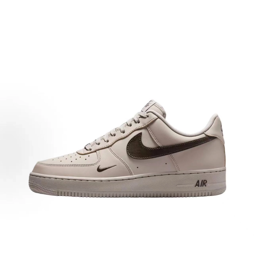 Nike Air Force 1 Low '07 - College Grey / Newsprint Carbon Fiber IV5732-002 , Premium SneakersStreetwear , Worldwide Shippin