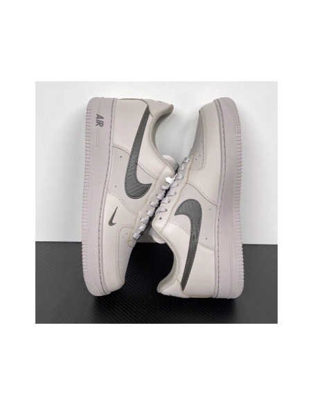 Nike Air Force 1 Low '07 - College Grey / Newsprint Carbon Fiber IV5732-002 , Premium SneakersStreetwear , Worldwide Shippin