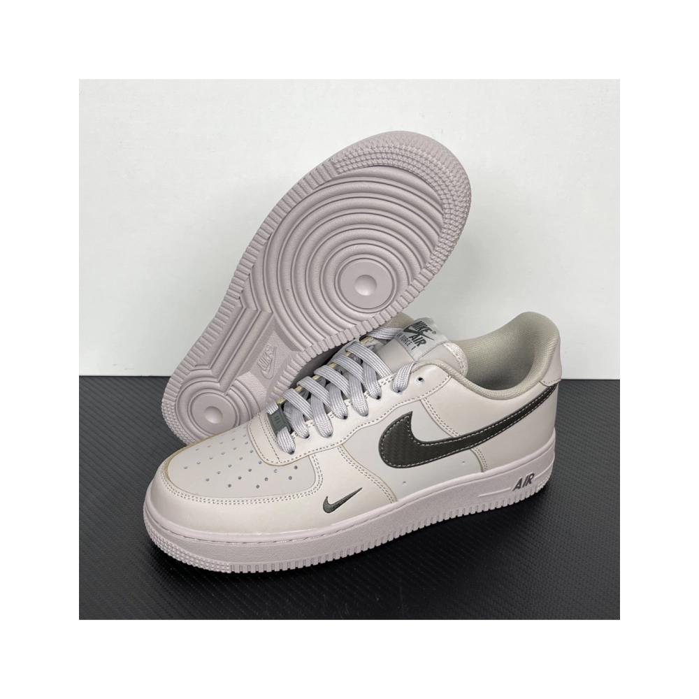 Nike Air Force 1 Low '07 - College Grey / Newsprint Carbon Fiber IV5732-002 , Premium SneakersStreetwear , Worldwide Shippin