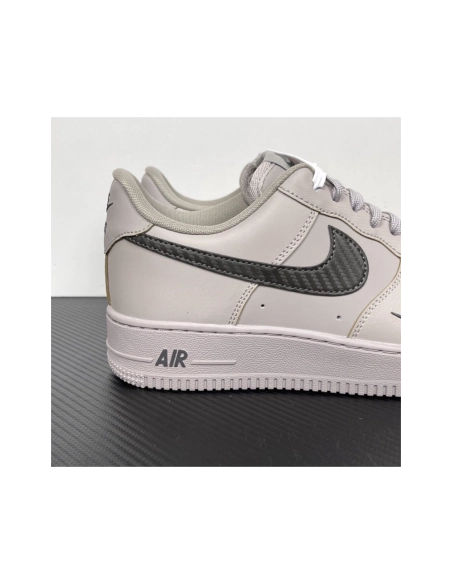 Nike Air Force 1 Low '07 - College Grey / Newsprint Carbon Fiber IV5732-002 , Premium SneakersStreetwear , Worldwide Shippin