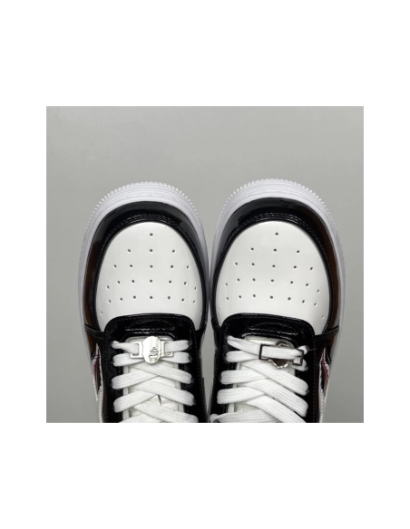 A Bathing Ape BAPE Bapesta Low Shark - White / Black 1G80-191-009 , Premium SneakersStreetwear , Worldwide Shipping