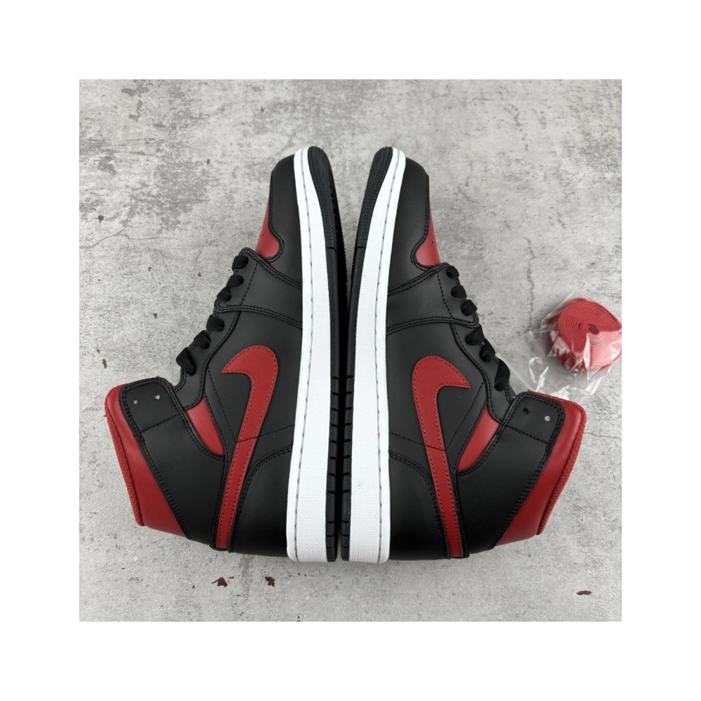 Air Jordan 1 Mid - 'Bred Twist' DQ8426-067 , Premium SneakersStreetwear , Worldwide Shipping