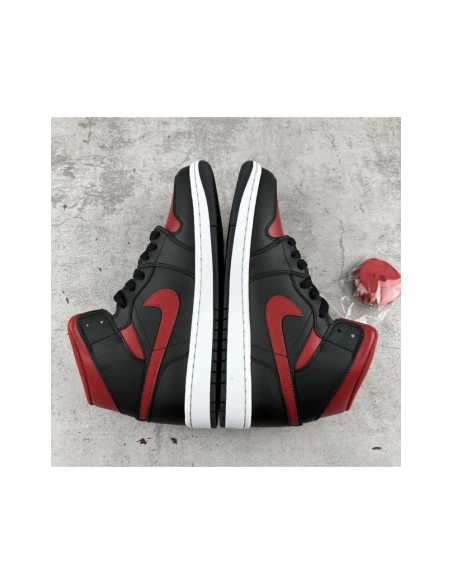 Air Jordan 1 Mid - 'Bred Twist' DQ8426-067 , Premium SneakersStreetwear , Worldwide Shipping