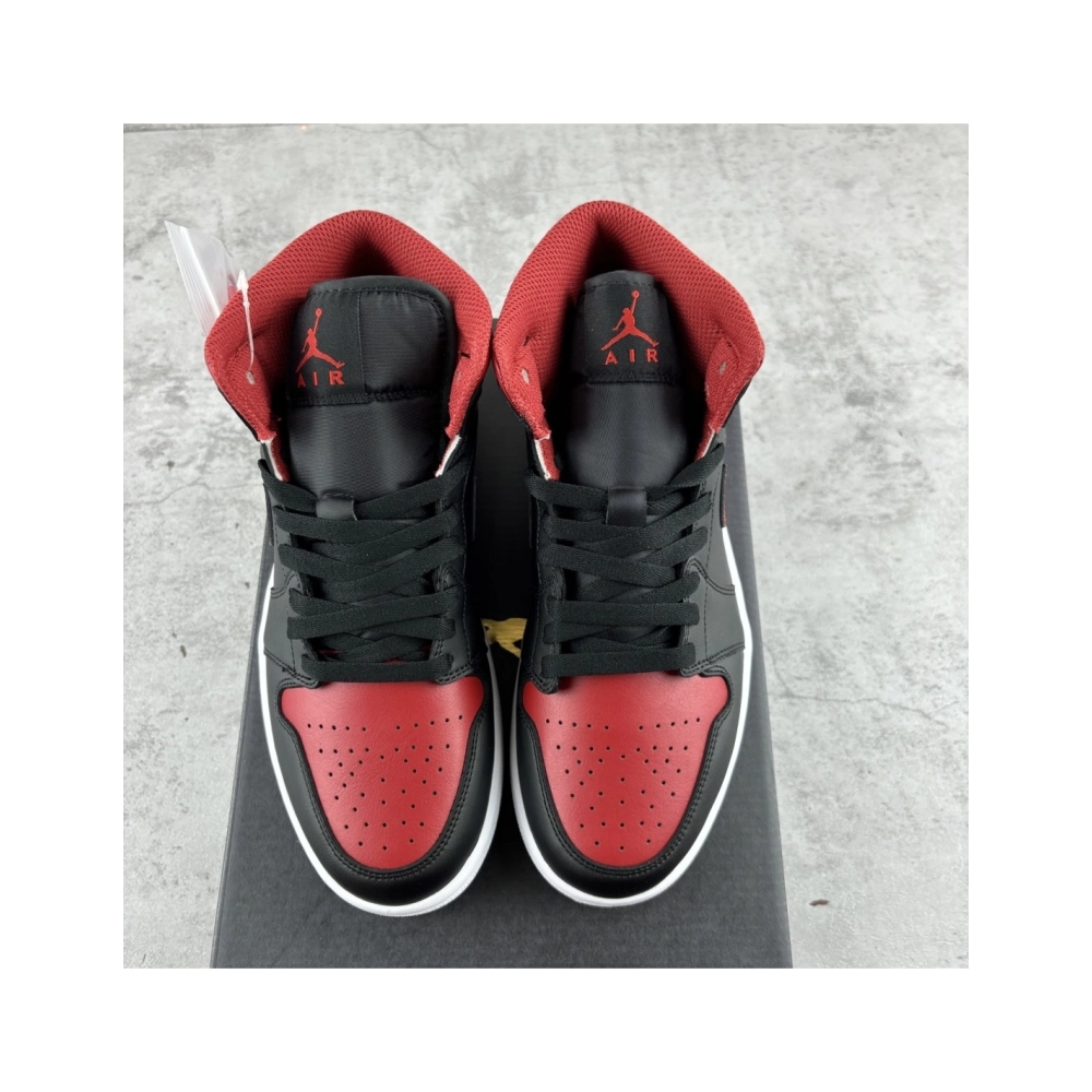 Air Jordan 1 Mid - 'Bred Twist' DQ8426-067 , Premium SneakersStreetwear , Worldwide Shipping