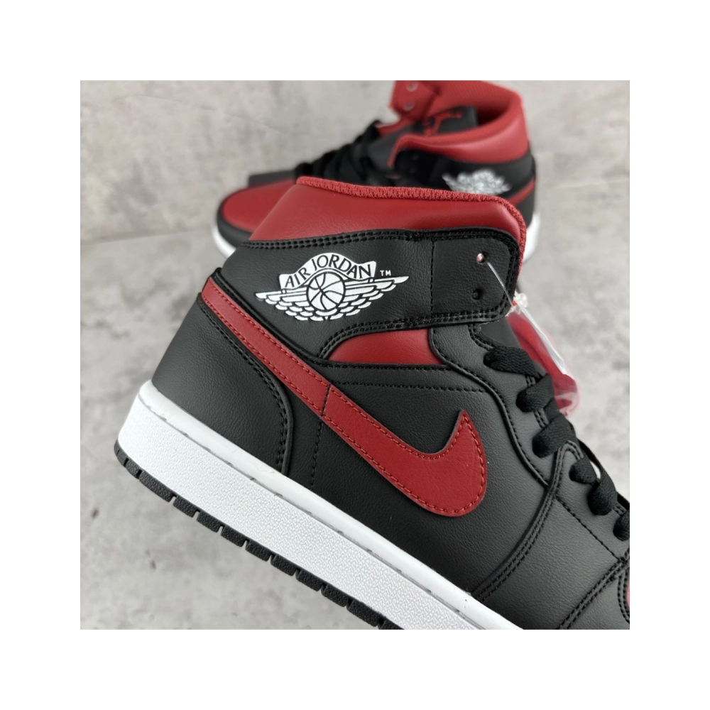 Air Jordan 1 Mid - 'Bred Twist' DQ8426-067 , Premium SneakersStreetwear , Worldwide Shipping