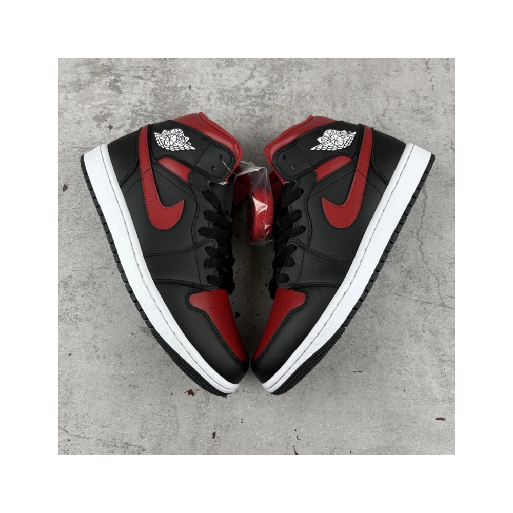 Air Jordan 1 Mid - 'Bred Twist' DQ8426-067 , Premium SneakersStreetwear , Worldwide Shipping