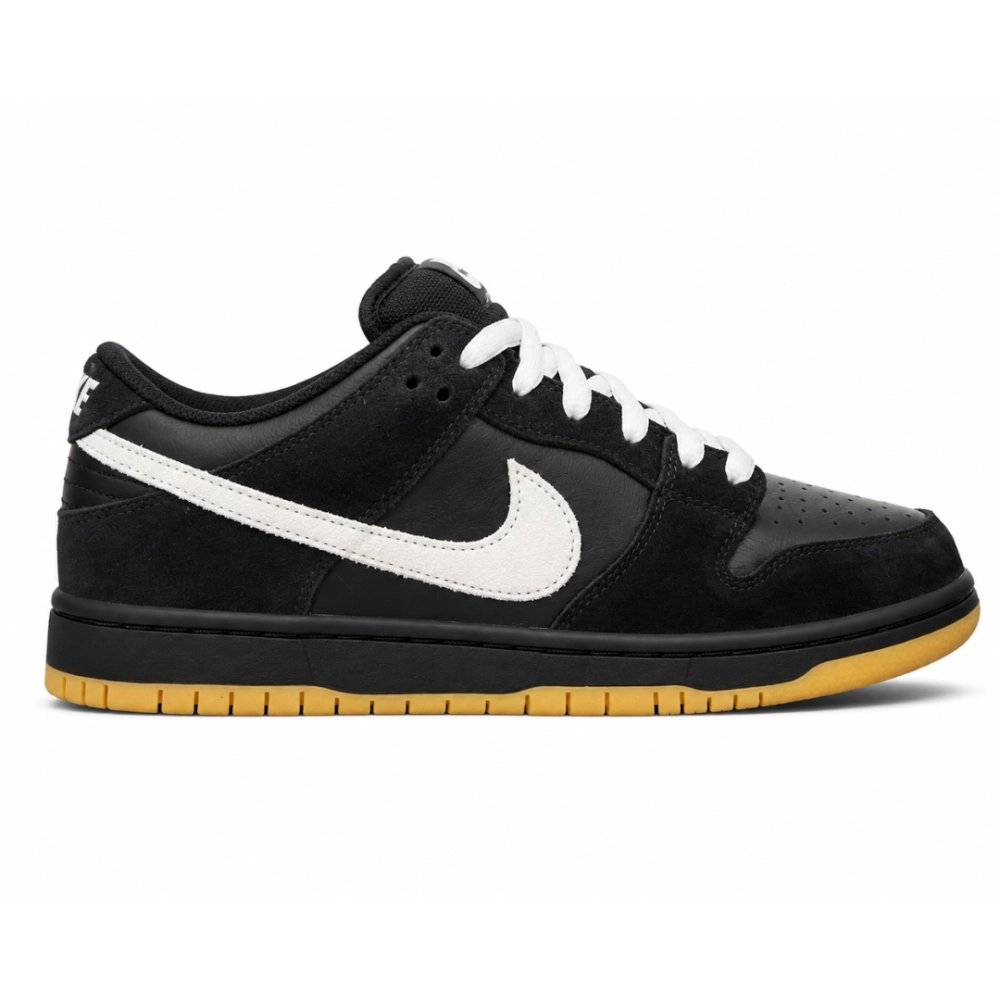 Nike Dunk Low Pro SB 'Black White Gum' HF3704-003 , Premium SneakersStreetwear , Worldwide Shipping