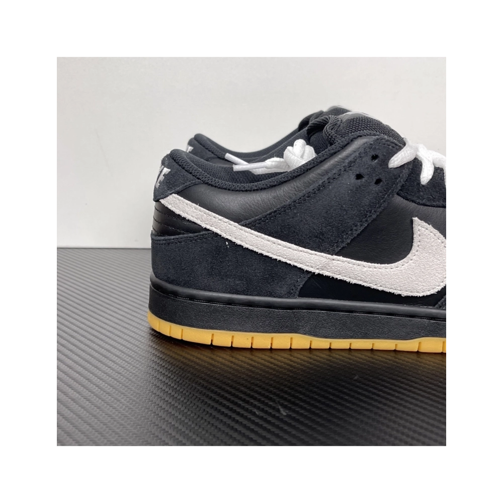 Nike Dunk Low Pro SB 'Black White Gum' HF3704-003 , Premium SneakersStreetwear , Worldwide Shipping