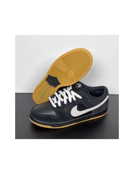 Nike Dunk Low Pro SB 'Black White Gum' HF3704-003 , Premium SneakersStreetwear , Worldwide Shipping