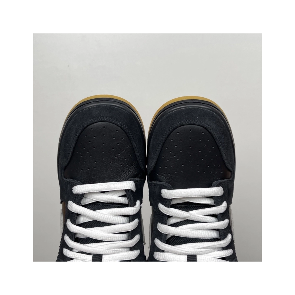 Nike Dunk Low Pro SB 'Black White Gum' HF3704-003 , Premium SneakersStreetwear , Worldwide Shipping