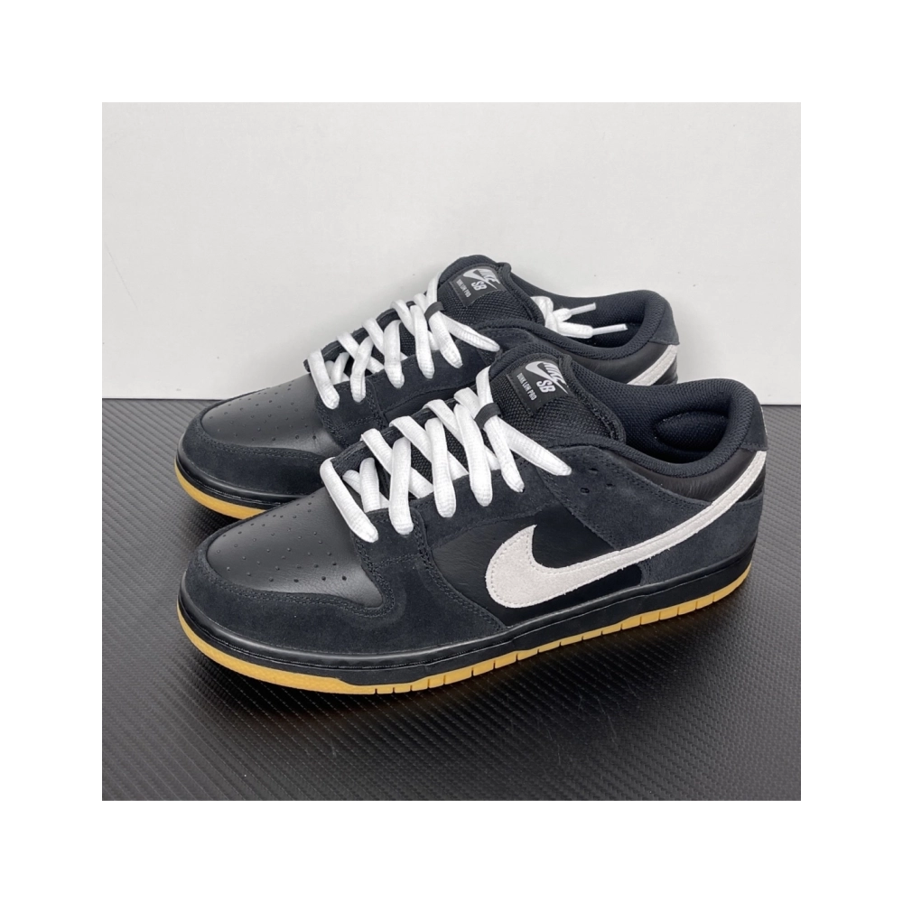 Nike Dunk Low Pro SB 'Black White Gum' HF3704-003 , Premium SneakersStreetwear , Worldwide Shipping